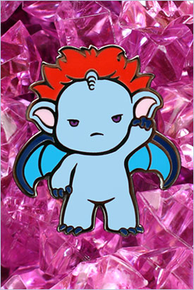 Click to enlarge view of this pin. Defiant Sperel Enamel Pin - shiny, cute, and ready to enhance your style.